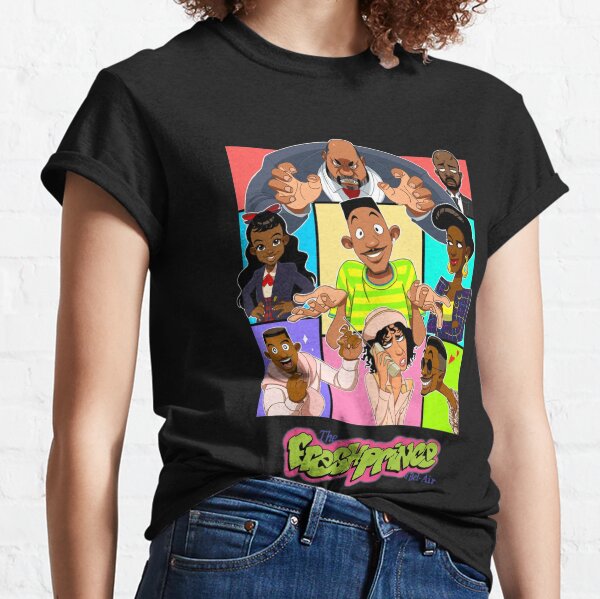Fresh Prince of Bel Air Cartoon Cover Classic T-Shirt