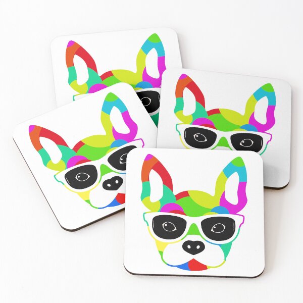 Item preview, Bulldog color collage designed and sold by urban-color.