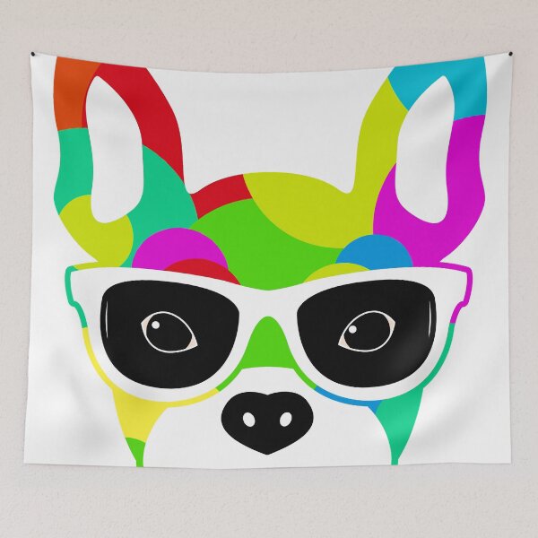 Item preview, Bulldog color collage designed and sold by urban-color.