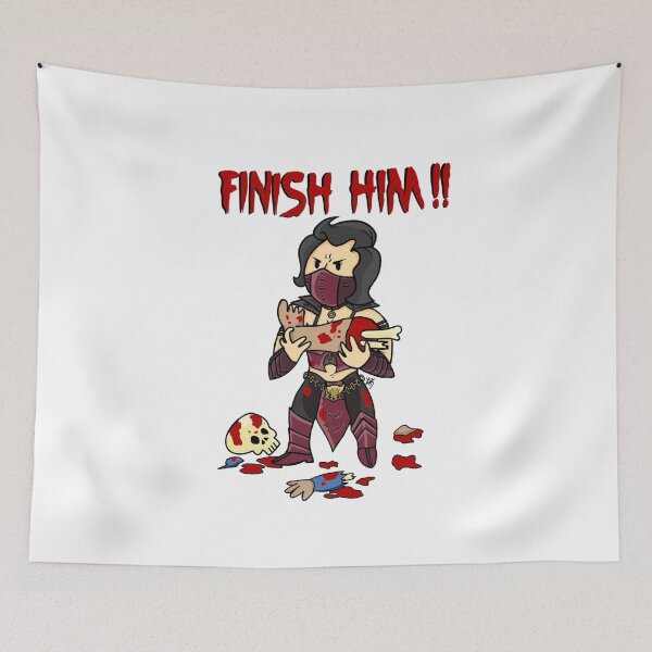 Item preview, Finish Him designed and sold by KayyArkham.
