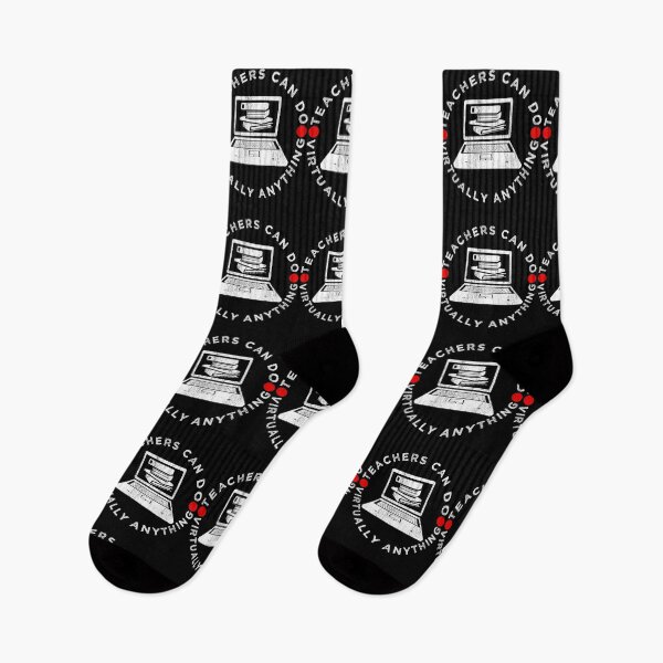 Item preview, Teachers Can Do Virtually Anything Vintage Design Funny Teachers Retro designed and sold by naworas.