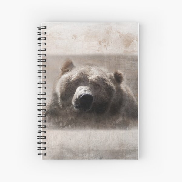 The Grungy Grizzly Spiral Notebook