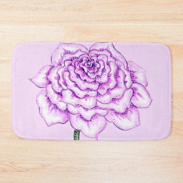 Item preview, Pink Spotted Cabbage Rose designed and sold by Michelebuttons.