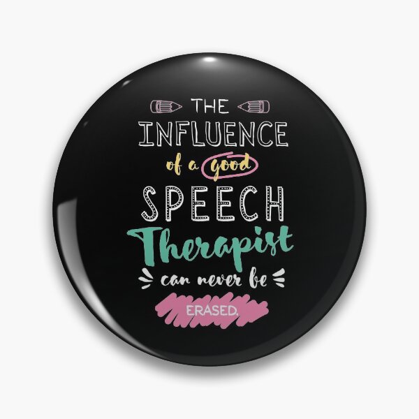 Artikelvorschau, Speech Therapist Appreciation Gifts - The influence can never be erased entworfen und verkauft von betternotes.