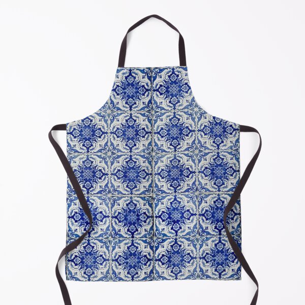 Item preview, Portuguese vintage blue azulejo glazed tiles designed and sold by am-mantilla2156.