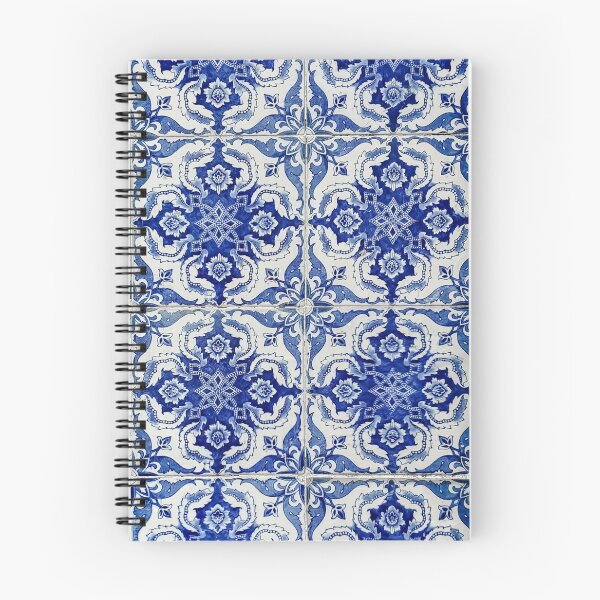 Item preview, Portuguese vintage blue azulejo glazed tiles designed and sold by am-mantilla2156.