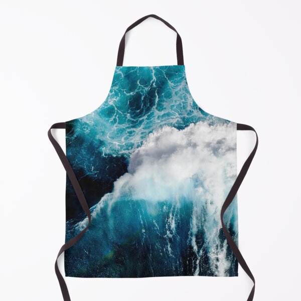 Aperçu de l'œuvre Ordinateur portable Blue Jamaica Beach Blue Ocean Wave créée et vendue par AyazL.
