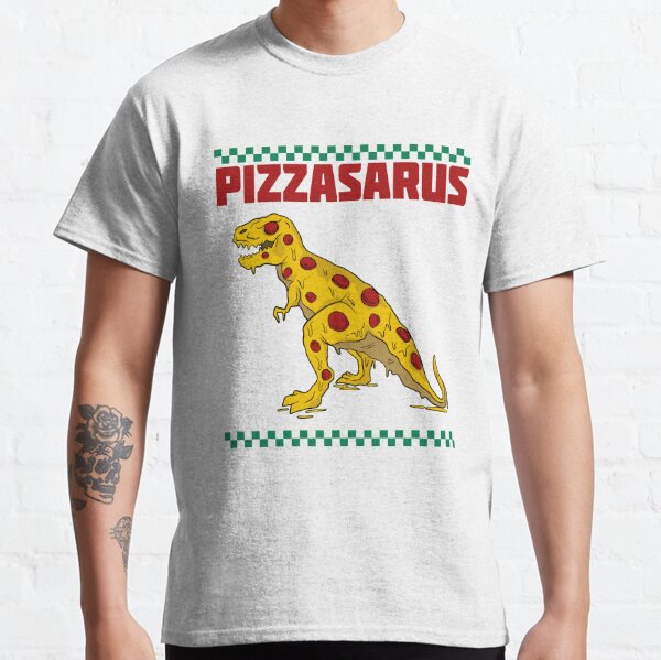 Dinosaur Pizza T Shirts Redbubble - hungry dino shirt roblox