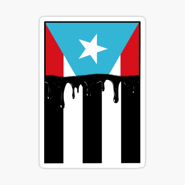 Item preview, Puerto Rico Boricua Resistance Flag designed and sold by SoLunAgua ..