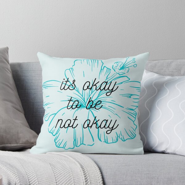 Item preview, It’s okay to not be okay comforting mental health graphic  designed and sold by Screwnut.