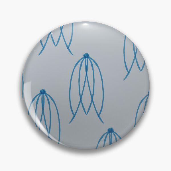 Artikelvorschau, Blauer Pinsel Blumen entworfen und verkauft von UshaDesigns.