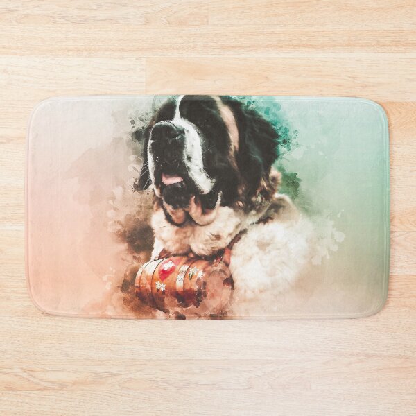 Item preview, Saint Bernard Painting designed and sold by artworkbyrihen.