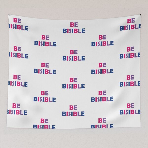 Item preview, BISEXUAL VISIBLE LOVE RAINBOW PRIDE VISIBLE designed and sold by revolutionlove.
