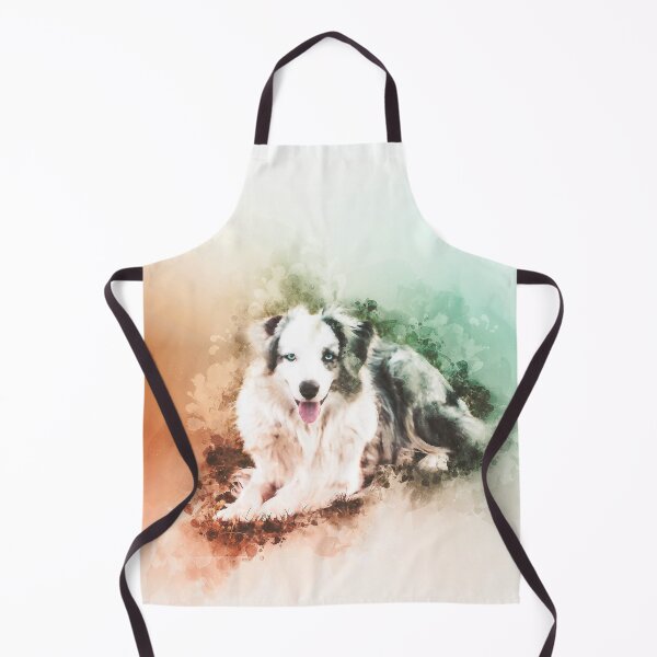 Australian Shepherd Painting Apron