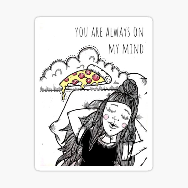 Item preview, Pizza mind designed and sold by LaNutriaScomoda.