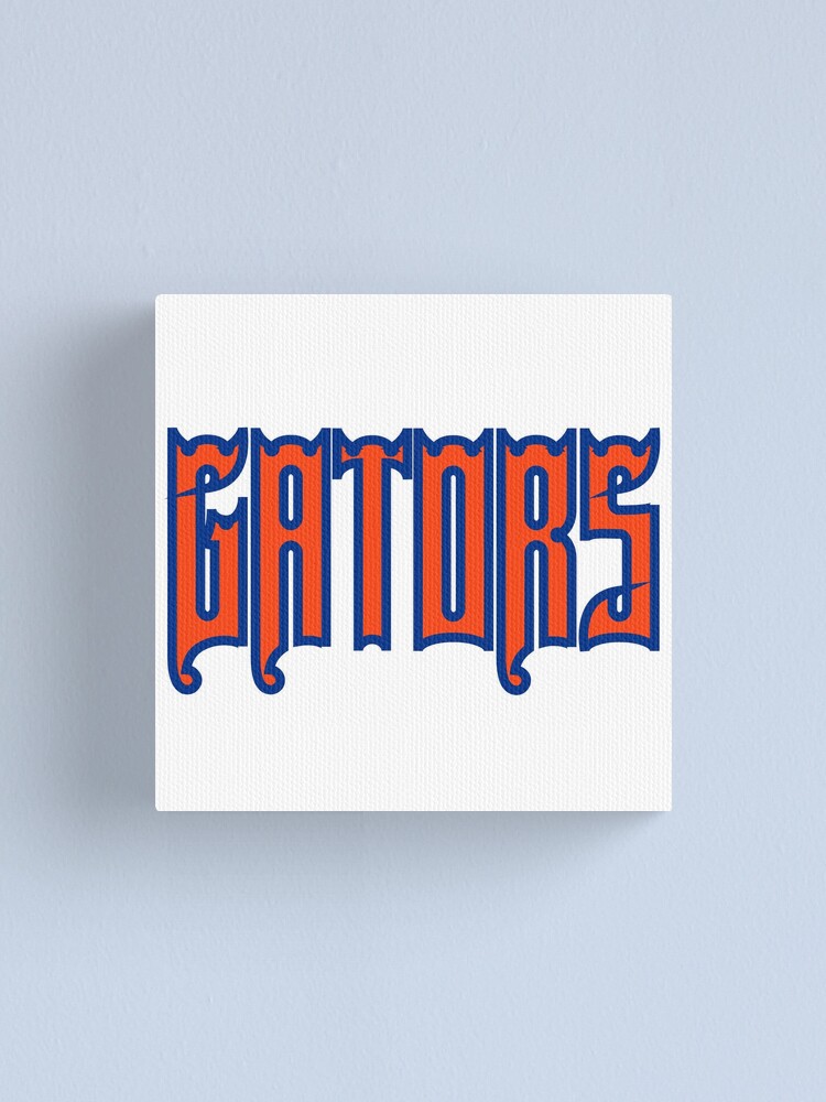 Uf Gators Canvas Print By Katieallen0101 Redbubble