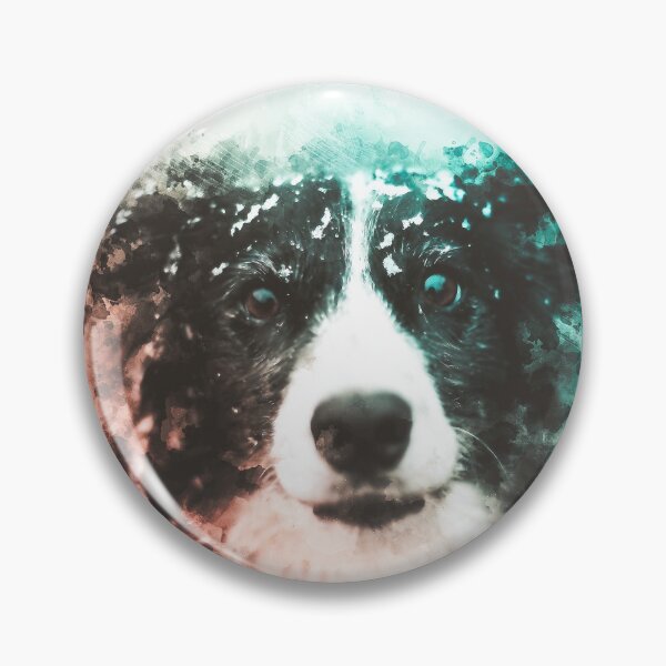 Item preview, Border Collie Painting designed and sold by artworkbyrihen.