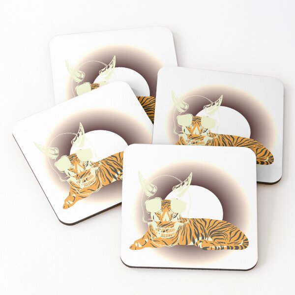 Item preview, Tiger Skull Demon designed and sold by SpicyCherrys.