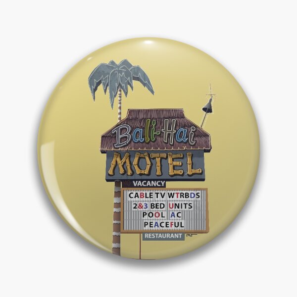 Item preview, Bali-Hai Motel designed and sold by PatArtByKevin.