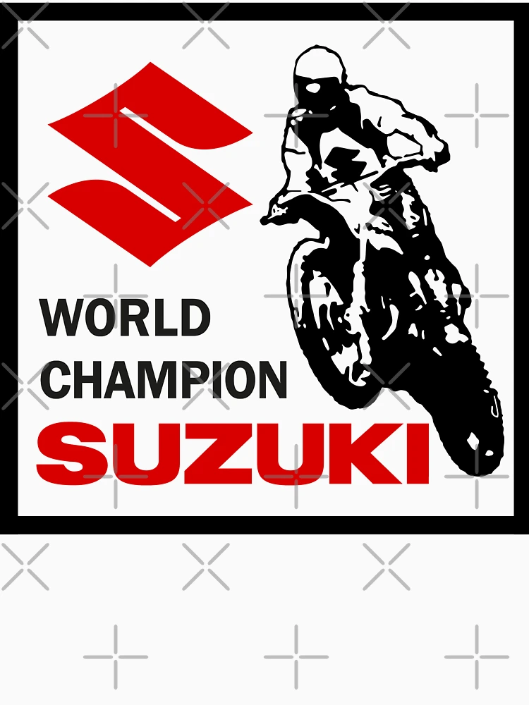 Suzuki world champion motocross motorcycles vintage 70's | Essential T-Shirt