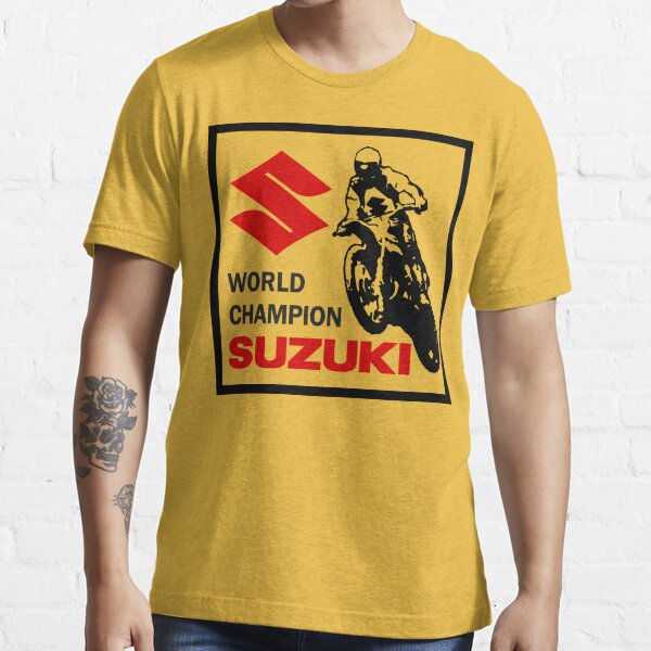 Suzuki world champion motocross motorcycles vintage 70's | Essential T-Shirt