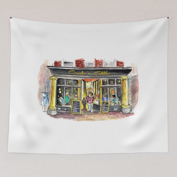 Item preview, Crumbs And Cobbles In Whitby designed and sold by Goodaboom.