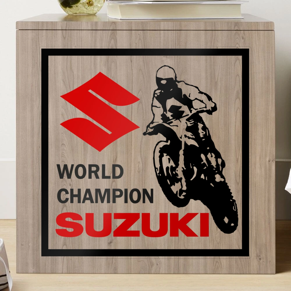 Suzuki motorcycles vintage 70's logo