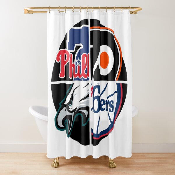 Sixers Shower Curtains Redbubble