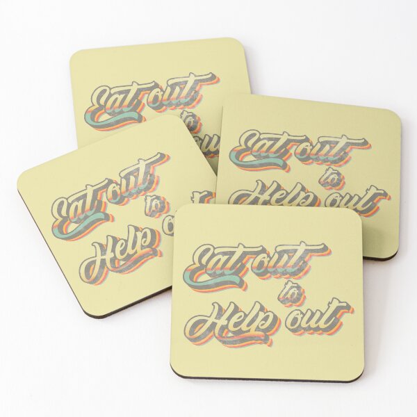 Item preview, Eat Out to Help Out Retro Distressed designed and sold by Medmac's Designs.