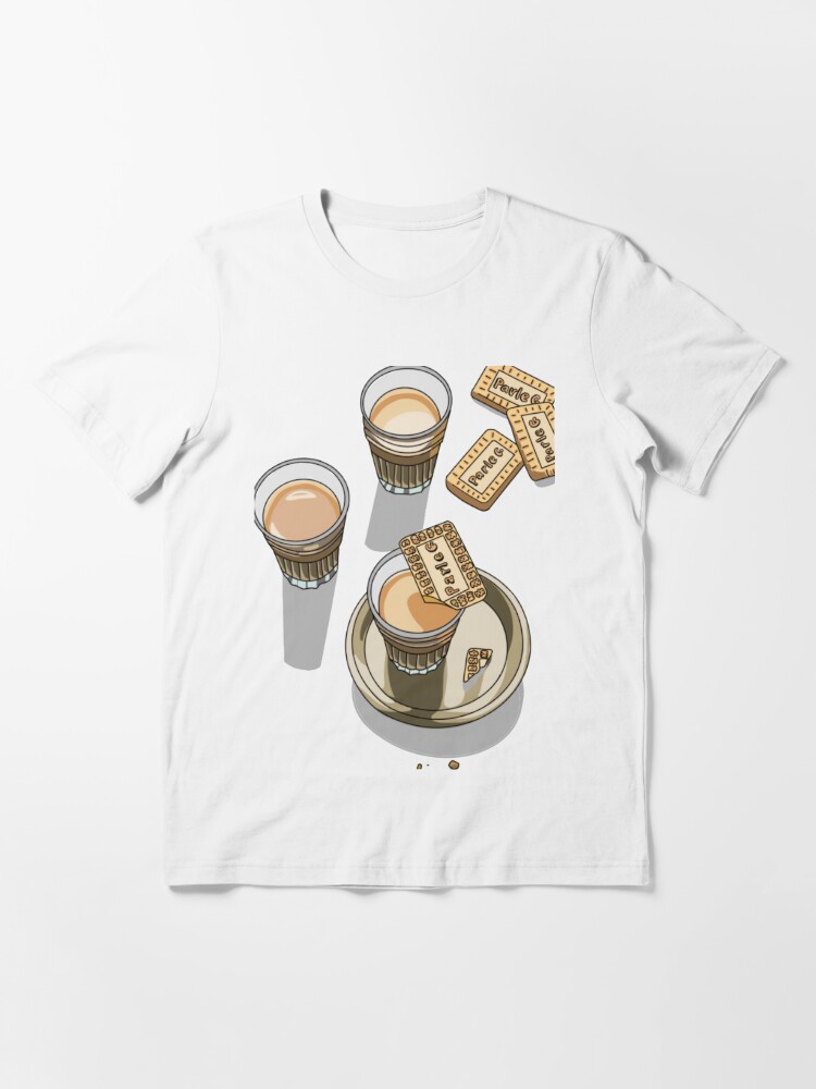 Chai Tea With Parle G T Shirt By Kiwiburrito Redbubble