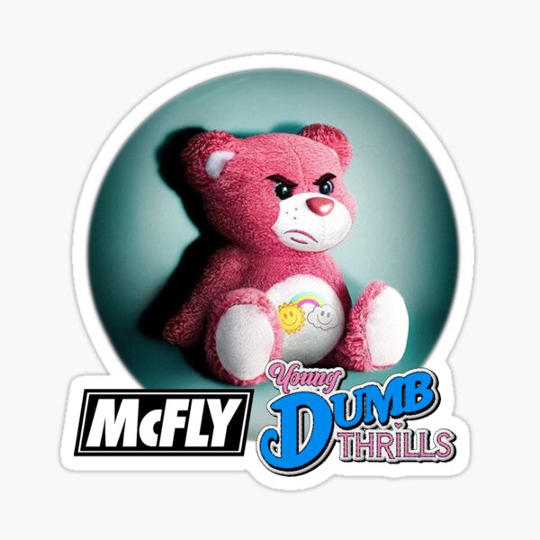 McFly Young Dumb Thrills Sticker