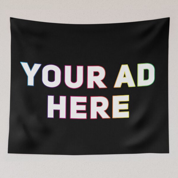 Aperçu de l'œuvre Votre annonce ici LGBT Funny Human Advertising Fuck Advertising Shirt créée et vendue par Joepseudo.