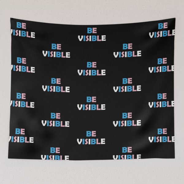 Item preview, TRANSEXUAL VISIBLE LOVE RAINBOW PRIDE VISIBLE designed and sold by revolutionlove.