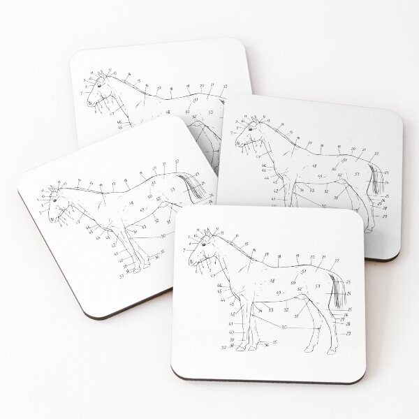 Item preview, Scheme of the horse designed and sold by Telion-Gall.
