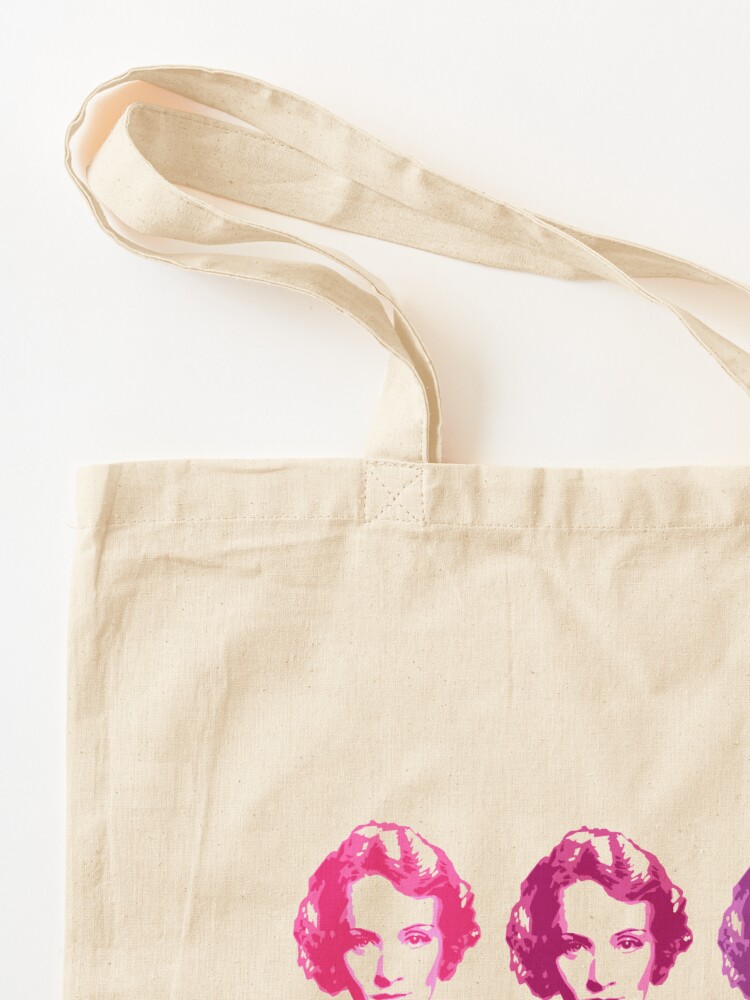 Alternate view of Pop-Art Marlene Dietrich Tote Bag