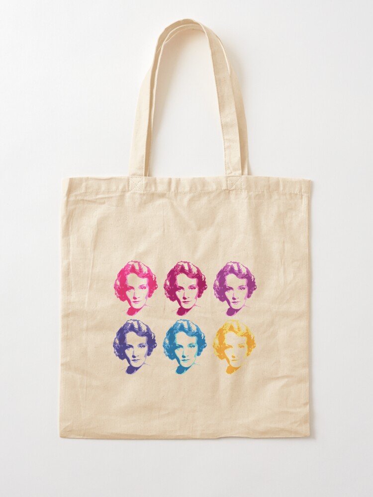 Alternate view of Pop-Art Marlene Dietrich Tote Bag