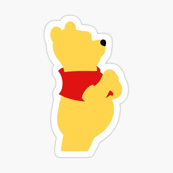 pooh bear Sticker