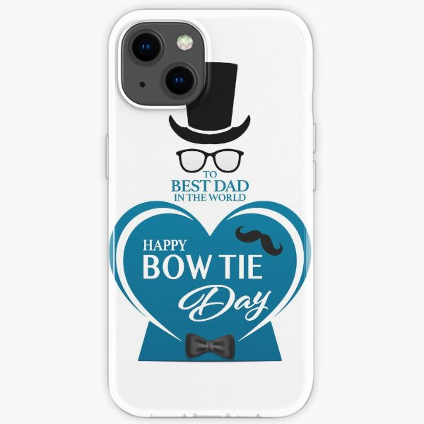 Bow Tie Day Classic T-Shirt - Funny Man I Look Good In A Bow Tie, classy iPhone Soft Case