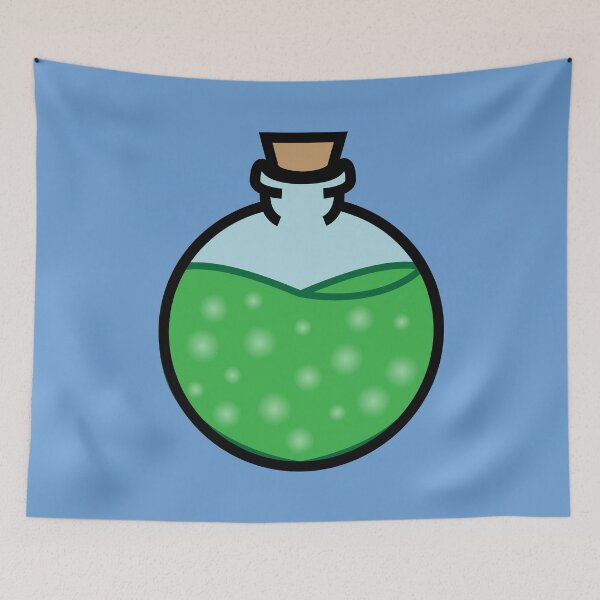 Item preview, DIY Single Green Potion for Tabletop Board Games designed and sold by GorsskyVlogs.