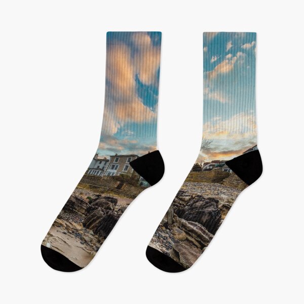 Item preview, Sunset At Seaview Isle Of Wight designed and sold by manateevoyager.