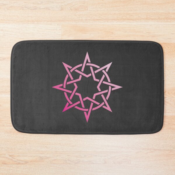 Item preview, Double Star and Circle | Interwoven Design | Pink designed and sold by npdstudio.