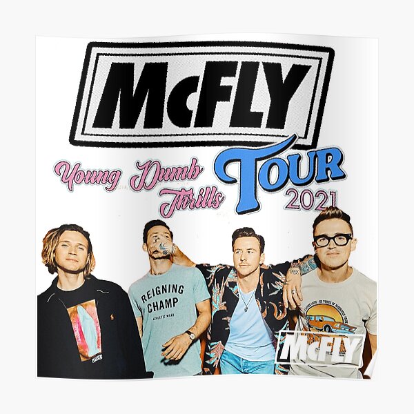 McFly Tour 2021 Poster