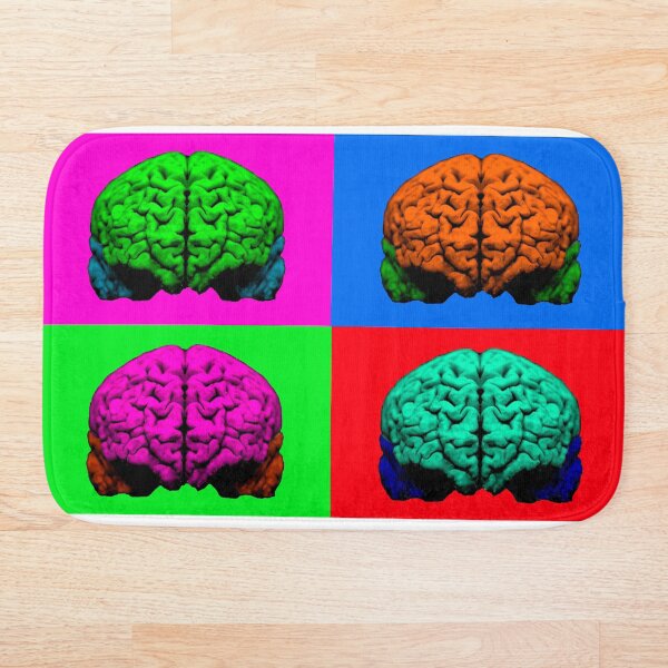 Item preview, Human Brain - Pop Art Installation 1 designed and sold by uberanatomy.