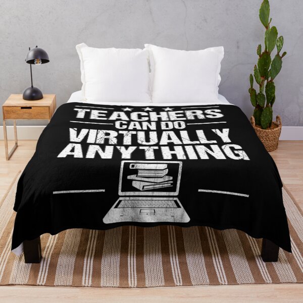 Item preview, Teachers Can Do Virtually Anything Vintage Design Funny Teachers Retro designed and sold by naworas.