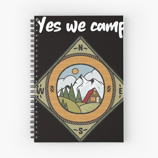 Item preview, Si acampamos caravana camper naturaleza designed and sold by MaHe64.