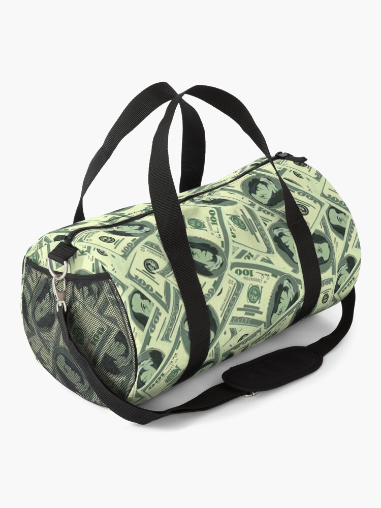 "Show Us Da Money" Duffle Bag by SpiceTree Redbubble