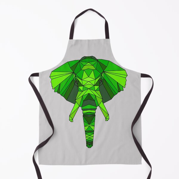 Item preview, Geometric Elephant - Green designed and sold by Geometricshow.