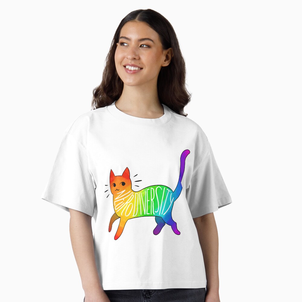 Vista previa del artículo con la obra «Camiseta holgada boxy», diseñado y vendido por JezWeCan.