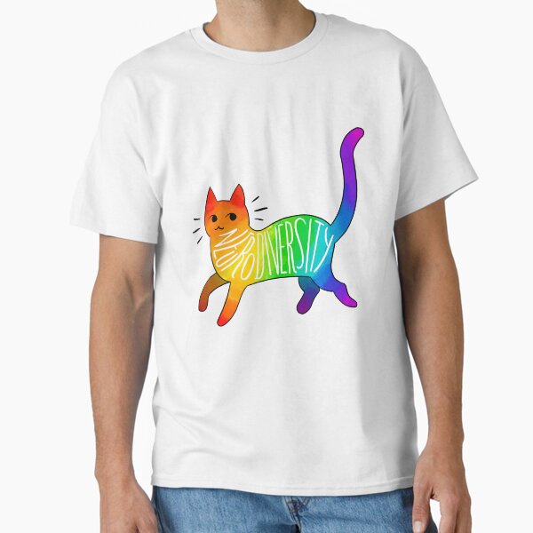 Item preview, Gato de neurodiversidad designed and sold by JezWeCan.