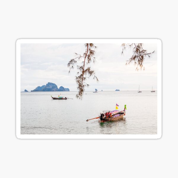 Sérénité, Railay Beach en Thaïlande Sticker